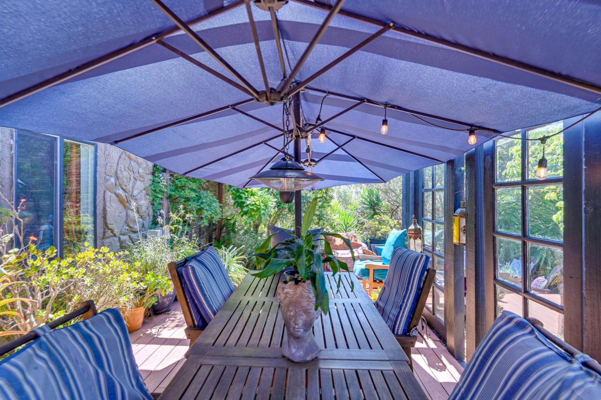 Bohemian Wonderland Benicia Bungalow With Pergola! Ngoại thất bức ảnh