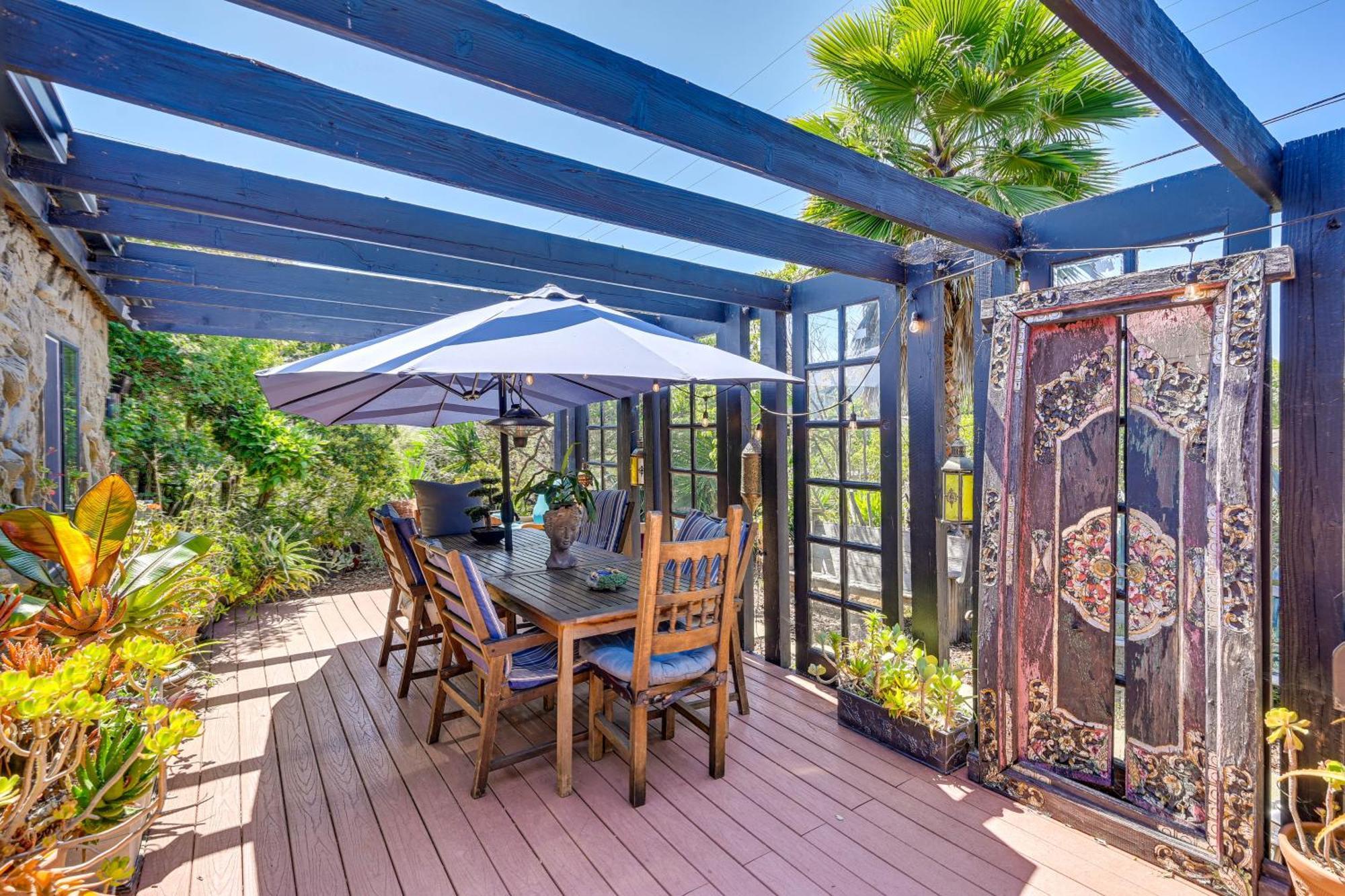 Bohemian Wonderland Benicia Bungalow With Pergola! Ngoại thất bức ảnh